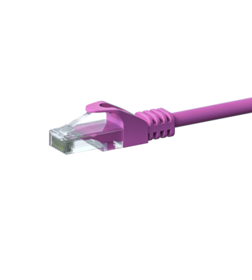 CAT6 UTP patchkabel 15m roze - CCA