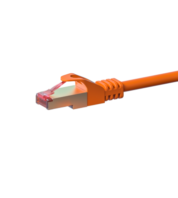 CAT6 S/FTP (PIMF) patchkabel 30m oranje 