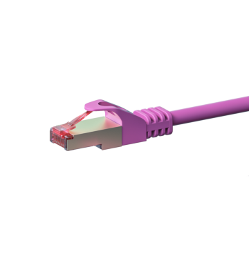 CAT6 S/FTP (PIMF) patchkabel 15m roze 