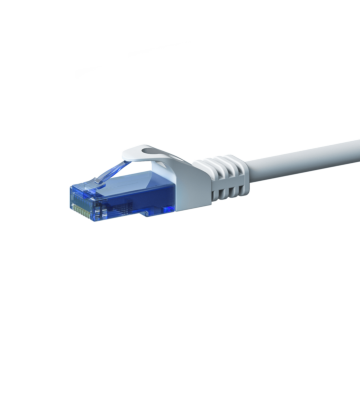 UTP CAT6a patchkabel 3m wit - 100% koper