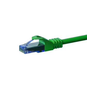 UTP CAT6a patchkabel 0,25m groen - 100% koper