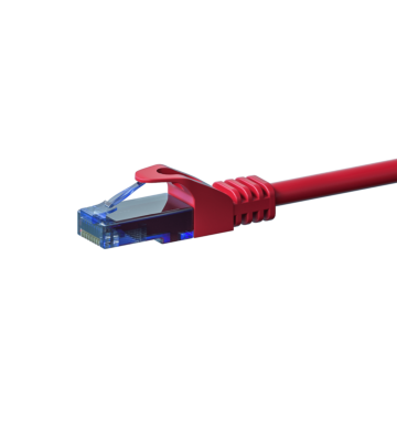 UTP CAT6a patchkabel 2m rood - 100% koper