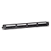 CAT6 UTP patchpaneel - 24 poorts