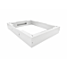 Sokkel voor 19 inch serverkasten 800x1000x150mm (BxDxH) - Wit