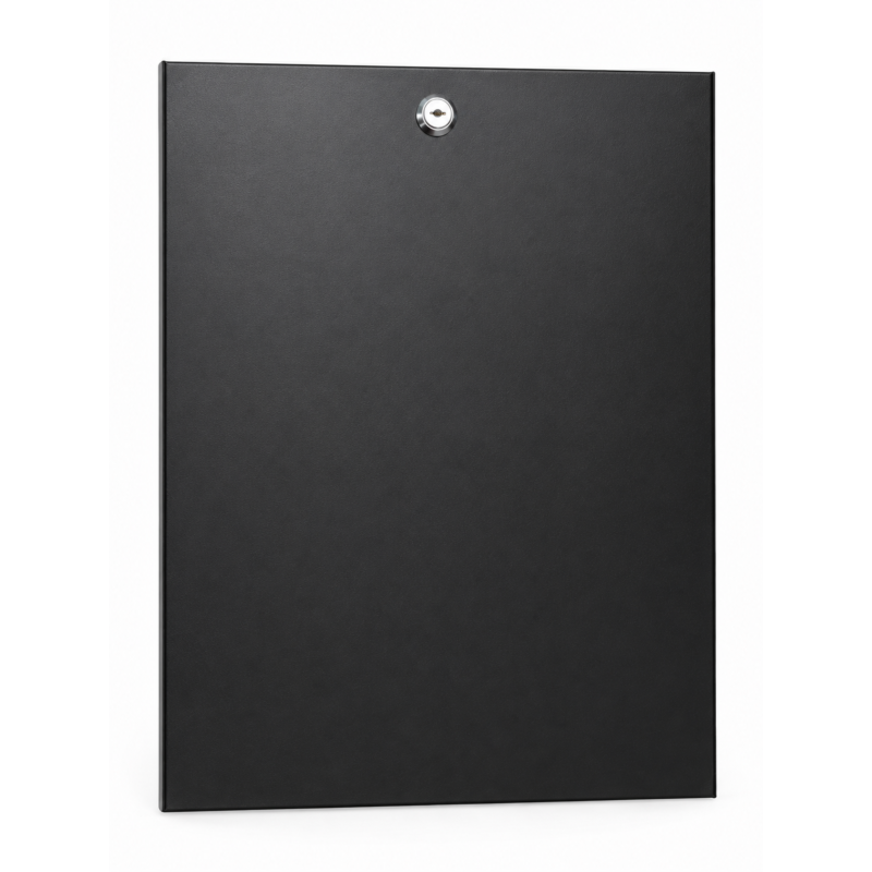6U zijpaneel voor 10" serverkasten - 450mm diep met slot