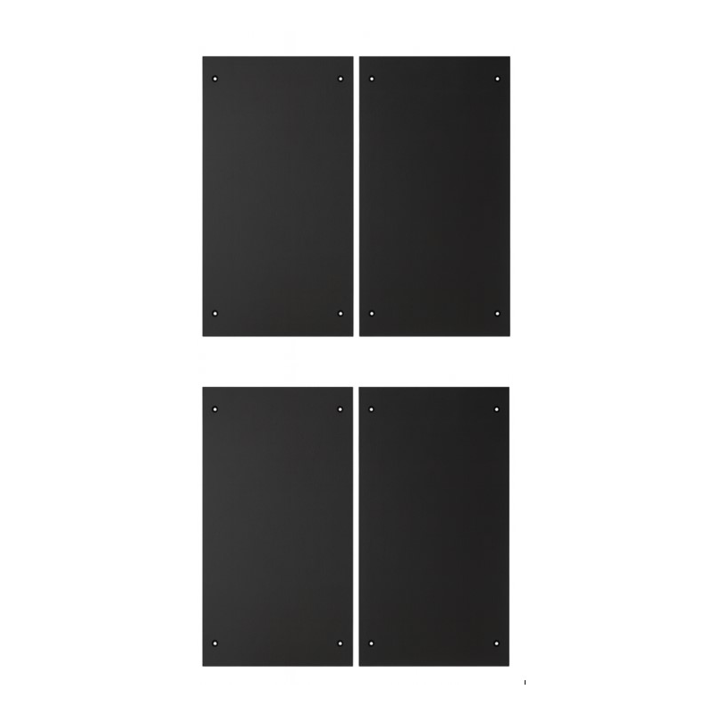 Datacenter set zijpanelen voor 52U kasten, 1200mm diep