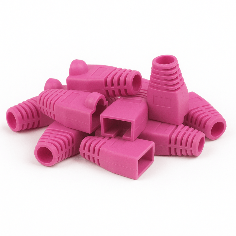 DANICOM RJ45 Kabeltule Roze - 10 stuks