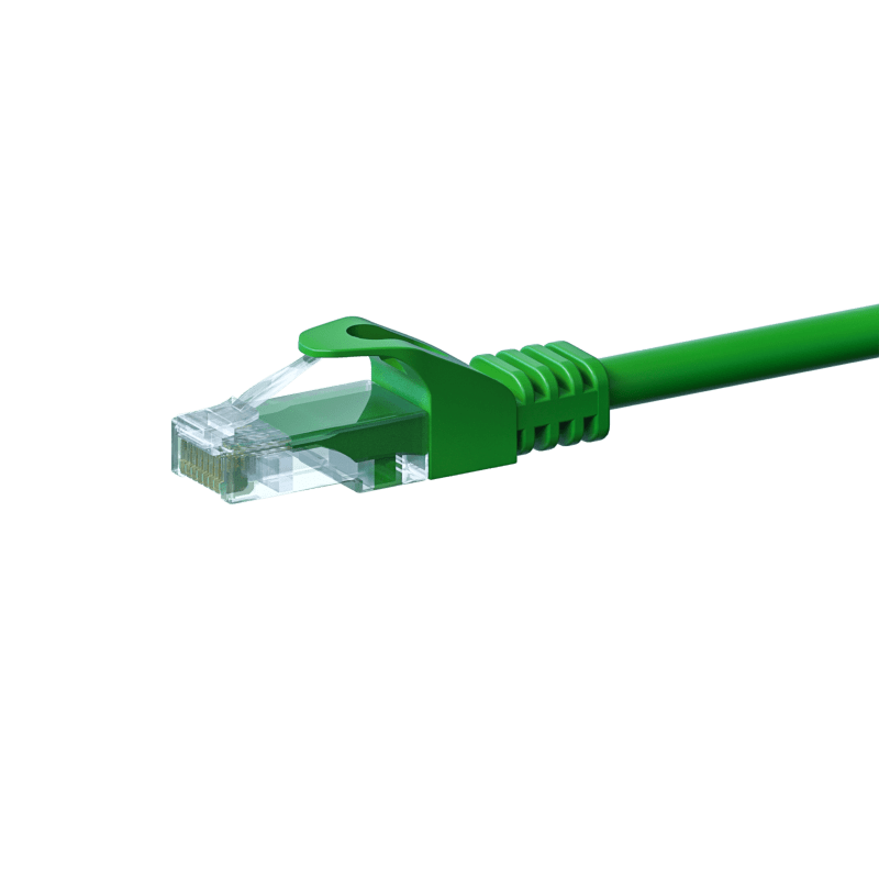 UTP CAT5e patchkabel 7,5m groen - 100% koper