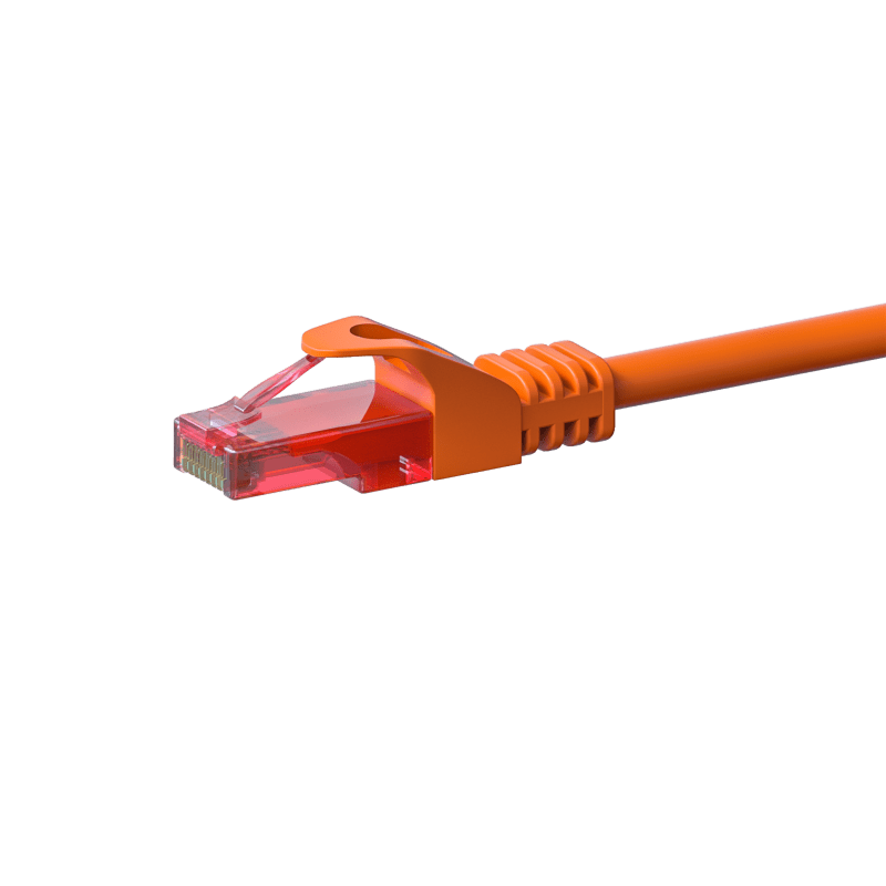 UTP CAT6 patchkabel 0,15m oranje - 100% koper