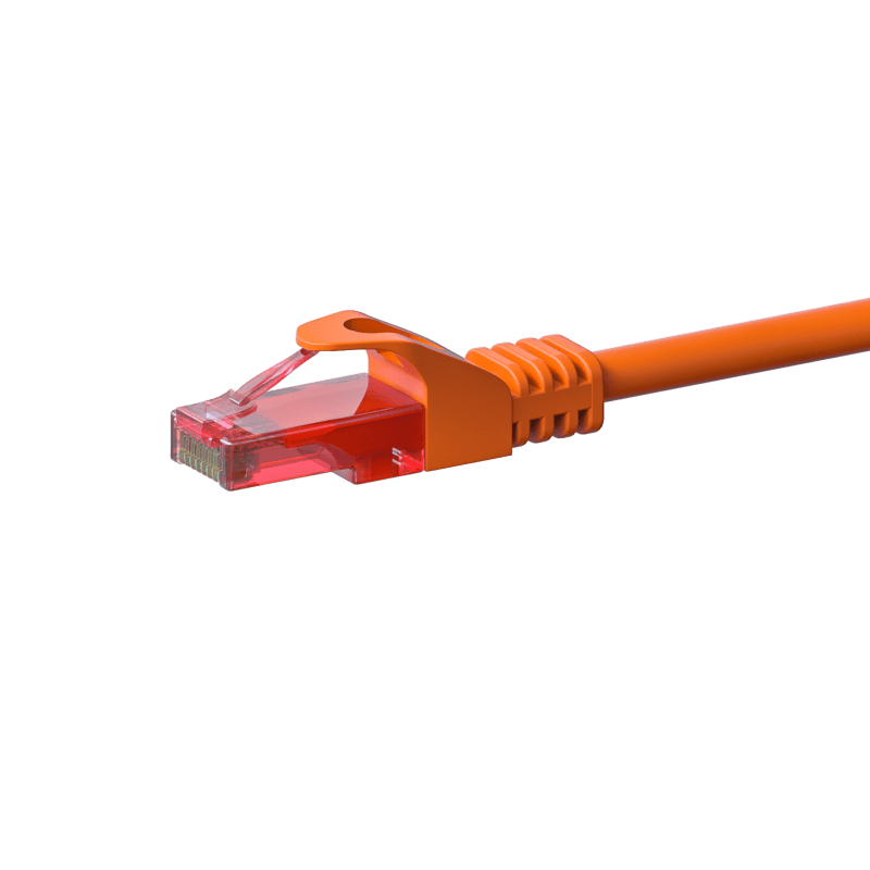 UTP CAT6 patchkabel 2m oranje - 100% koper