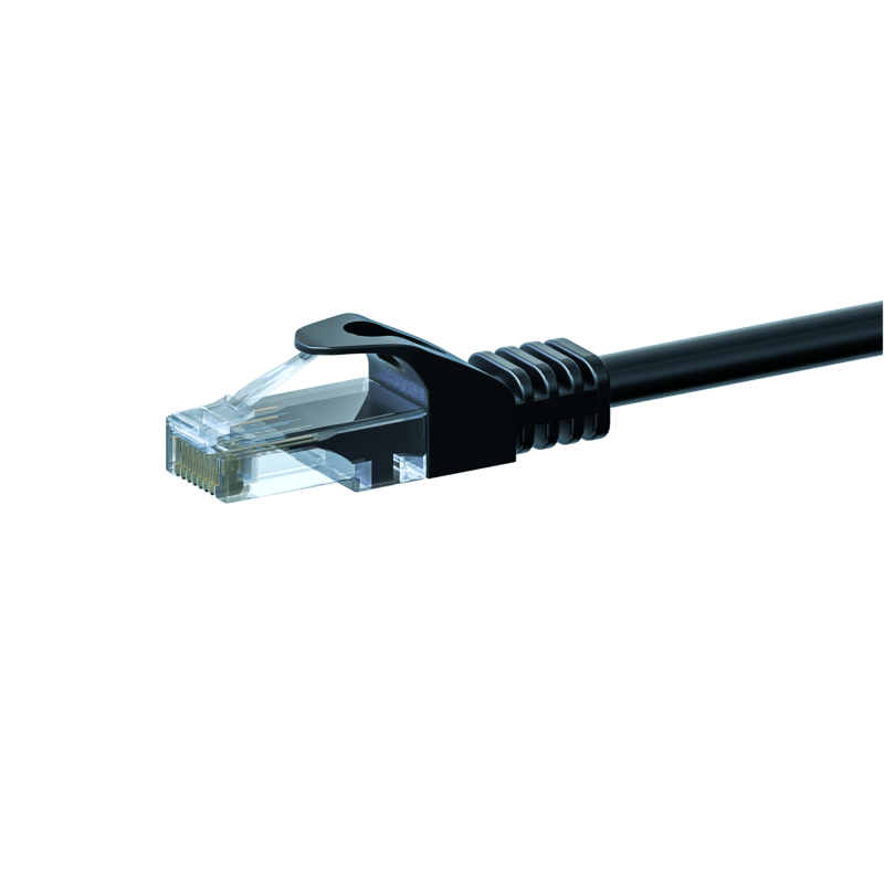 CAT6 UTP patchkabel 7,50m zwart - CCA