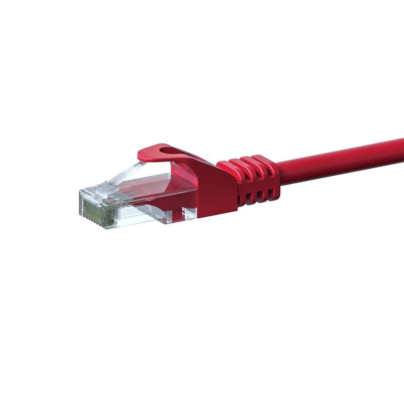 CAT6 UTP patchkabel 5m rood - CCA