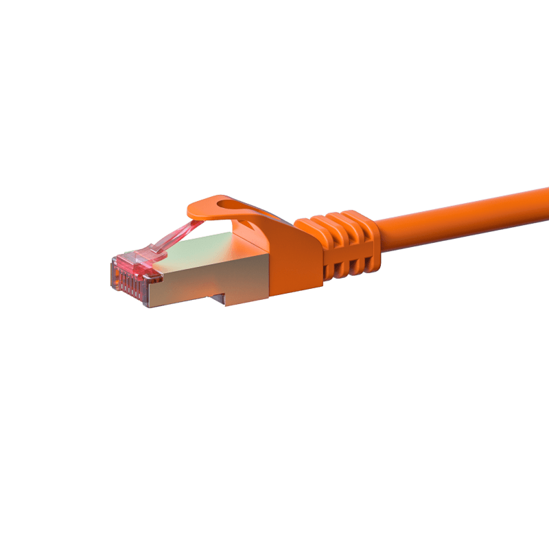 CAT6 S/FTP (PIMF) patchkabel 20m oranje