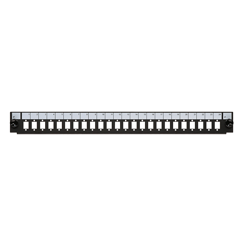 Front LC/SC/E2000 24 poorts simplex/duplex geschikt voor universele glasvezel lade