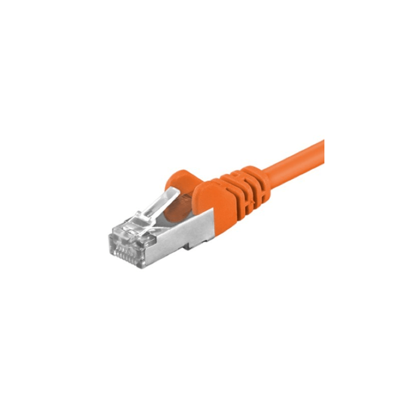 CAT5e FTP patchkabel 10m oranje 