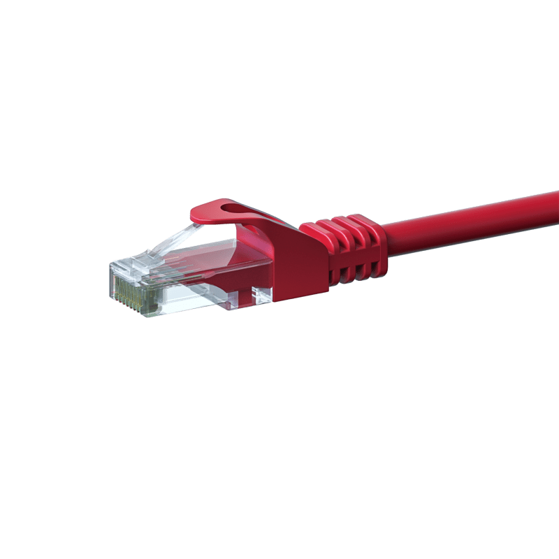 CAT6 UTP patchkabel 2m rood - CCA