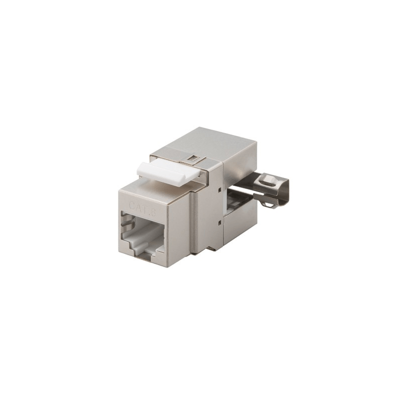 CAT6 STP Keystone Connector - Toolless Angled