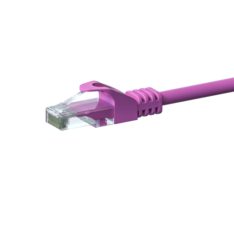CAT6 UTP patchkabel 2m roze - CCA