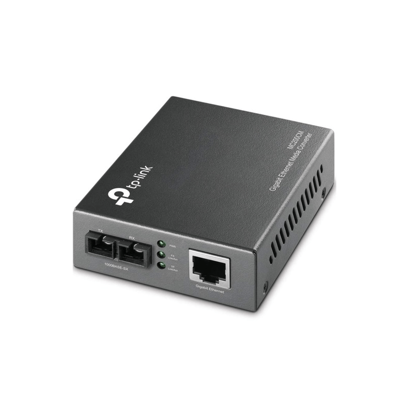 Glasvezel converter TP-Link MC200CM multimode 850nm SC 