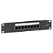 10 inch CAT6 UTP patchpaneel - 8 poorts