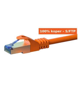CAT6a patchkabels S/FTP 100% koper